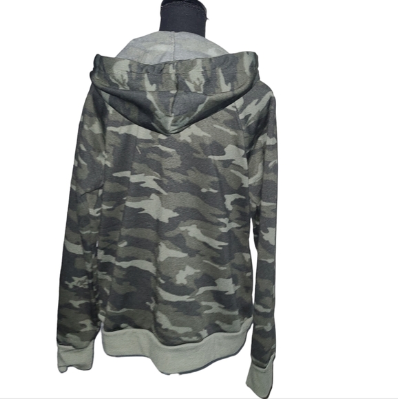 💕NWT BeBe Sport Camo Zip Hoodie💕Size 1X - Picture 4 of 8